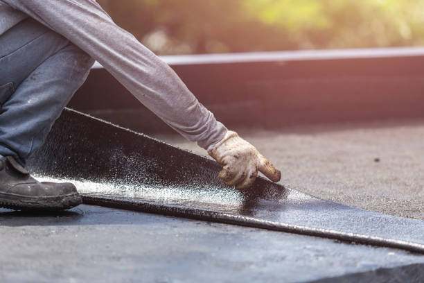 Professional Waterproofing technician working in Elwood, IL